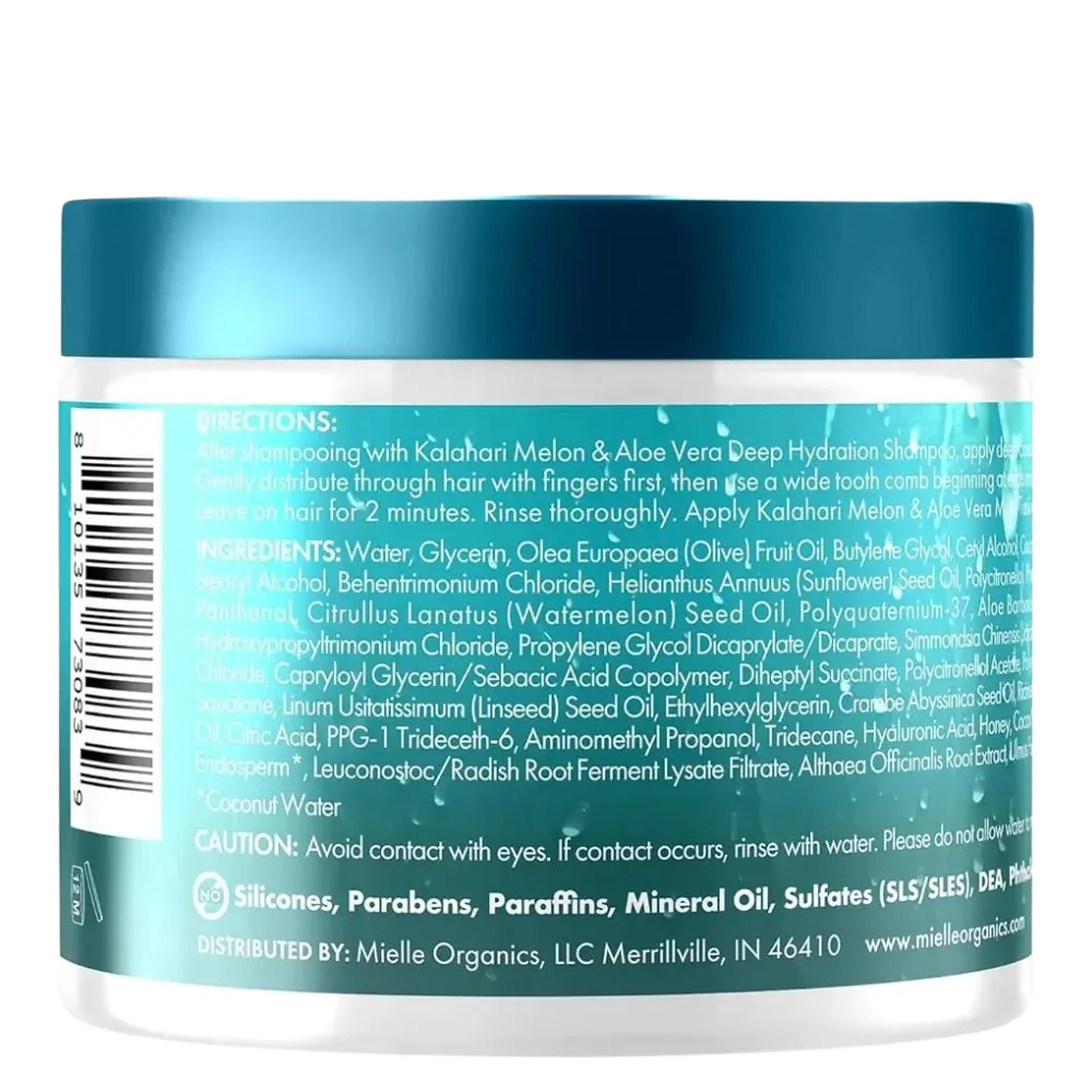 Mielle Organics Kalahari Melon and Aloe Vera Acondicionador Profundo 340g - 2